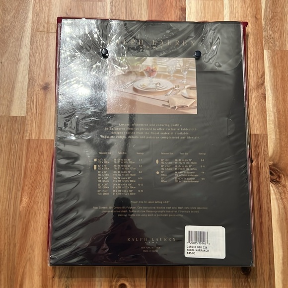 Ralph Lauren Table Cloth - Picture 3 of 6